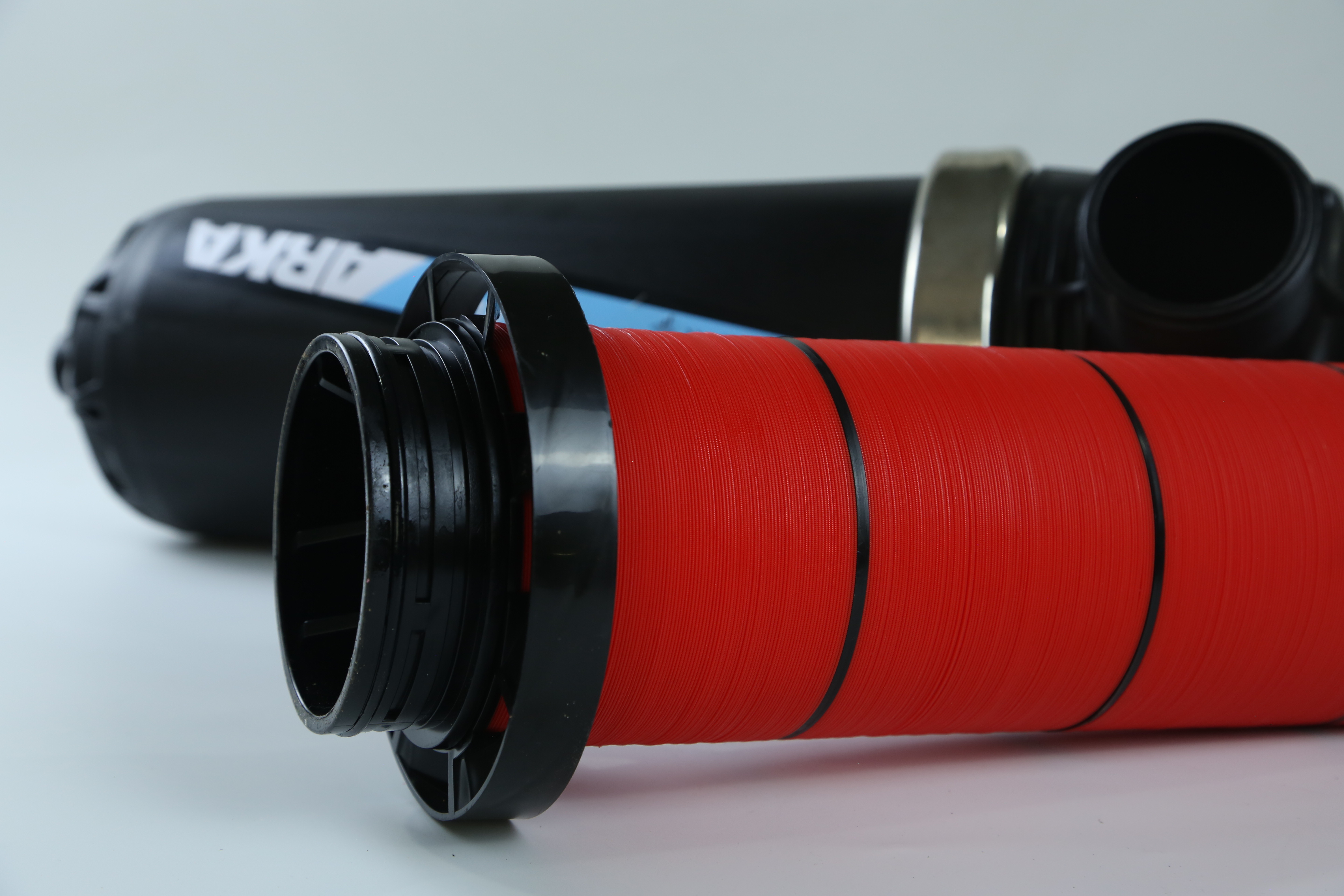 Mesh Laminated Agriculture Drip Filter Irrigation In Grain Fields