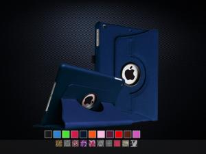 Quality Ipad Air classic rotating PU case - luxury version wholesale