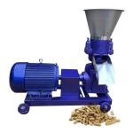 2-12mm Wood Pellets Machine Animal Feed Processing Machine Diesel Engine For
