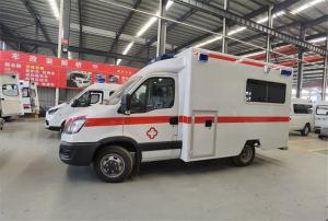 Quality 3610mm Wheelbase Emergency Ambulance Car 4X4 Cross Country Ambulance wholesale