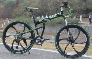 Quality Fork Suspension 26×1.95 Aluminum Folding Mountain Bike wholesale