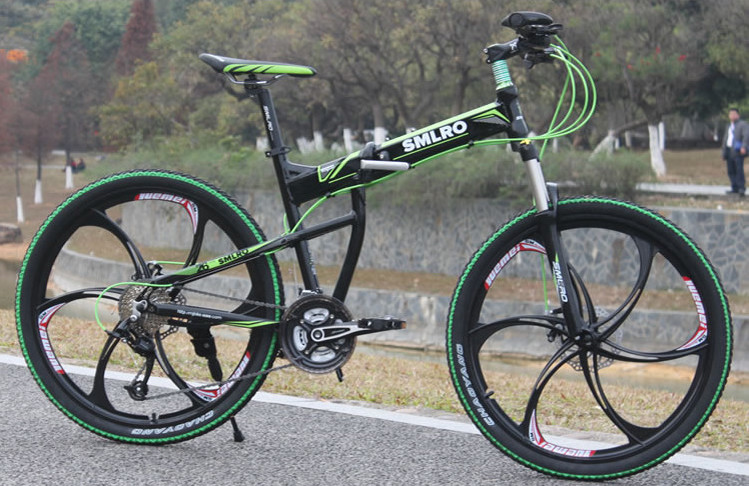 Full Suspension Aluminum Folding Mountain Bike