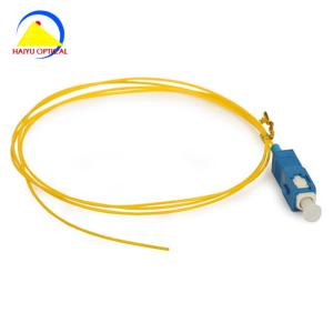 Quality SC/UPC SM 9/125 0.9mm SX LSZH 1M Fiber Optic Pigtail wholesale