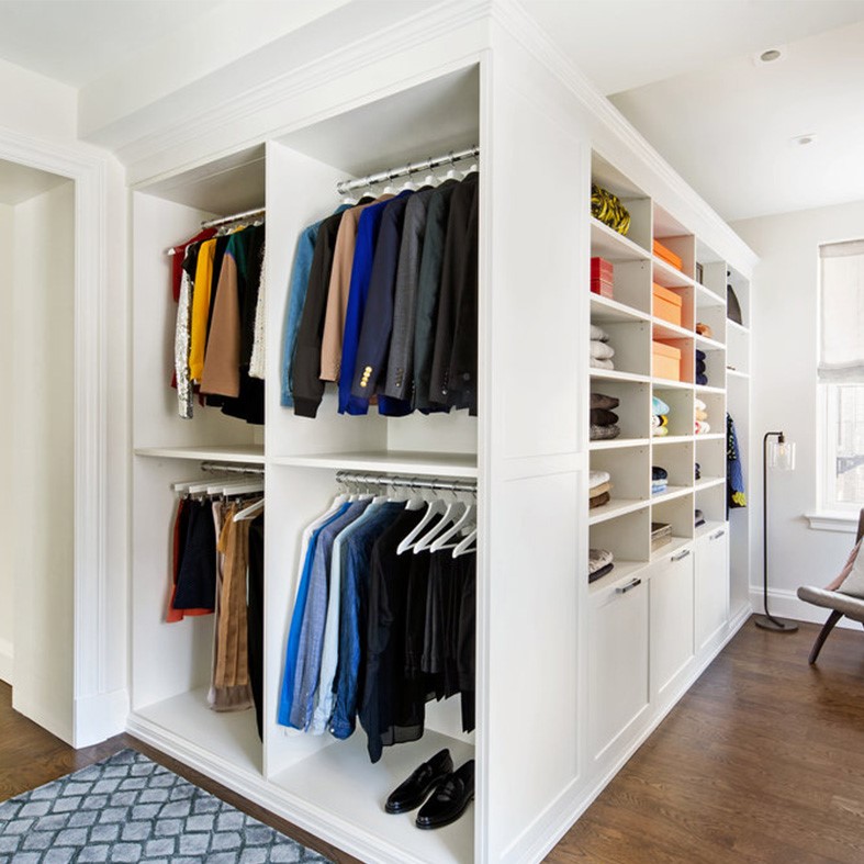 Exquisite Workmanship Wooden Wardrobe for Home Bedroom Customized Bedroom Furniture