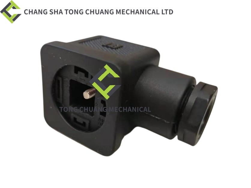 Zoomlion And Sany Concrete Pump Parts Multi Way Valve Solenoid Plug For Have 7709 050b