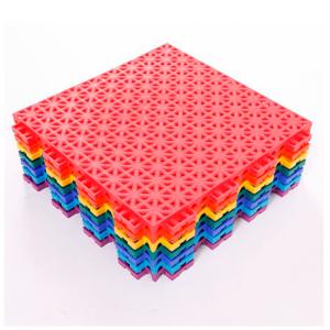 Quality Anti Skidding PP Interlock Soprt Tiles Outdoor Waterproof Sports Surfaces wholesale