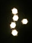 Commercial Hanging LED Point Light Source Color Changing 0.028 Amps Energy