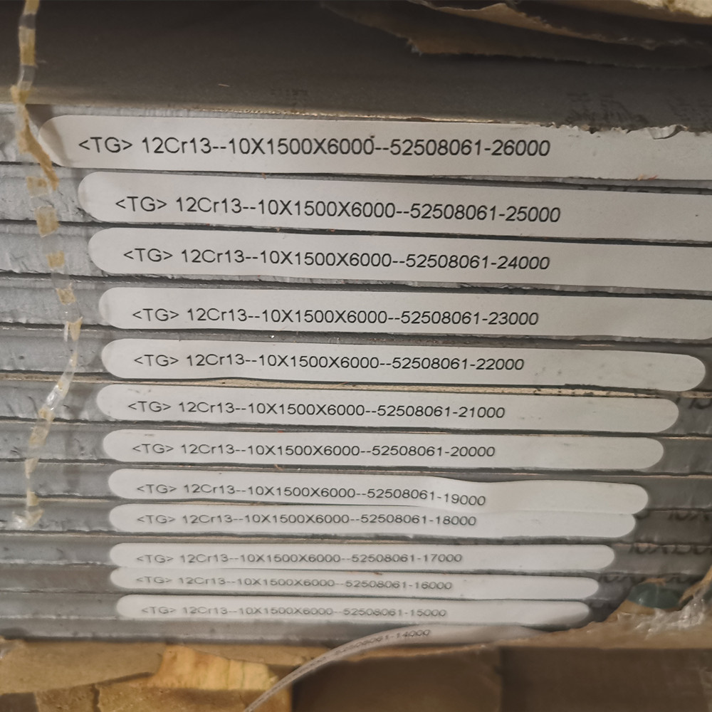 Hot Rolled Stainless Steel Plate SS410 12Cr13 Inox SUS410 Stainless Steel 410 Plate
