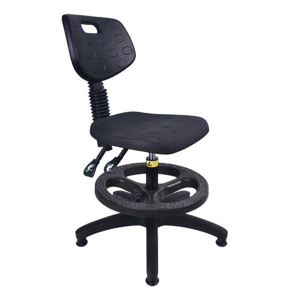 400mm Seat Laboratory Anti Static Office Chair PU Foaming Chairs Adjustable