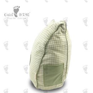 Quality Presents Cuddly Thick Stuffed Cushion Green Stripe Pillow 29 X 43cm wholesale