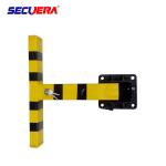 Steel Parking Lot Post Removable Safety Barrier Pyrolitic Coating 3 Years