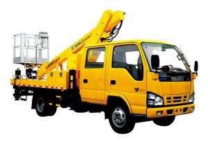 Quality Durable Basket Truck Mounted Lift , 16m XCMG Articulating Boom Lift wholesale