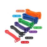 Latex 2.08m 35lb Heavy Ankle Tube Resistance Bands For Arms Legs Training