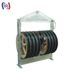 Quality 916 Series Large Diameter Rope Pulley ACSR720 Conductor Nylon Sheaves For Wire Rope wholesale