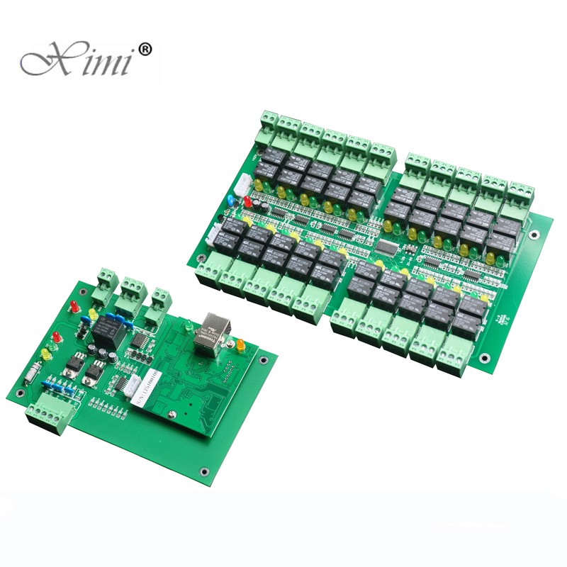 TCP/IP Fingerprint And RFID Card Elevator Access Control Systsem 20/40 Floors Elevator Door Control Board