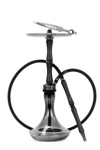 Quality Black Gold Portable Hookah Vacuum Plating Treatment Easy Cleaning wholesale