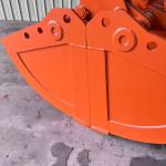 Mechanical Hydraulic Excavator Clamshell Bucket For 20 Tons 25 Tons Excavator