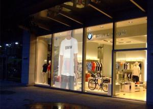 Quality 1000x1000mm Transparent Glass LED Display Screen SMD1820 High Brightness wholesale