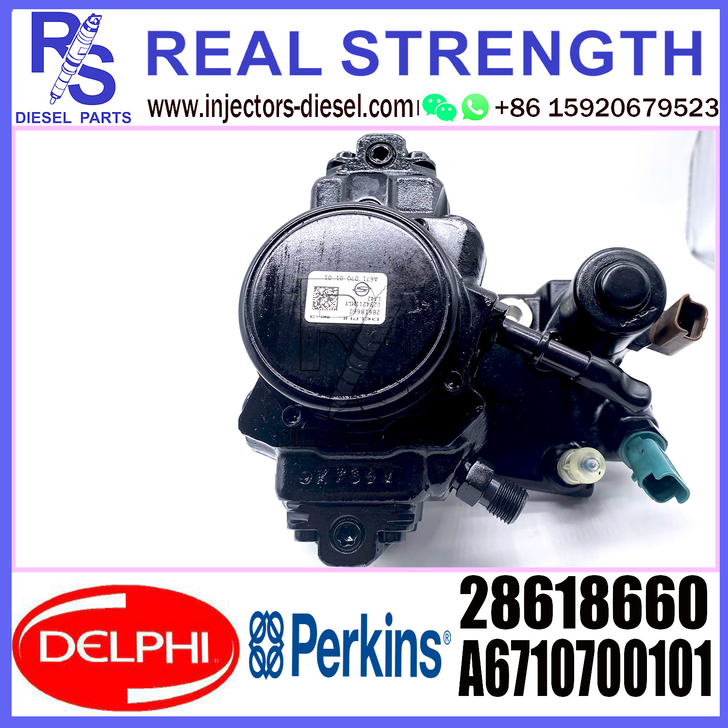 DELPHI PUMP Diesel Fuel Injector Pump 28618660 A6710700101 for Mercedes-Benz engine