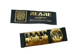 Custom Embroidered Plain Clothing Woven Labels, Name Label For Bags, Shoes, Hats