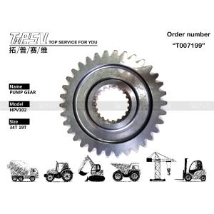 Quality 3063842 HPV102 Excavator Hydraulic Pump Gear Parts For Excavator Transmission System In Black wholesale