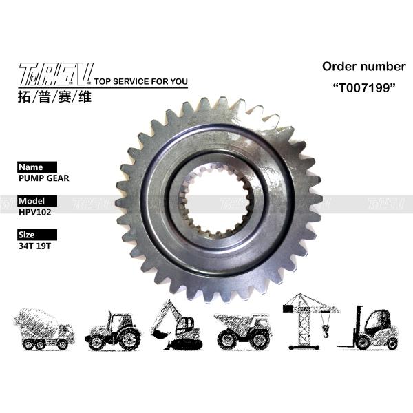 3063842 HPV102 Excavator Hydraulic Pump Gear Parts For Excavator Transmission