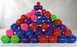 0.5kg-10kg Colorful vinyl dipped coated neoprene women dumbbell for sale