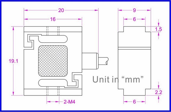 micro load cell 1KN
