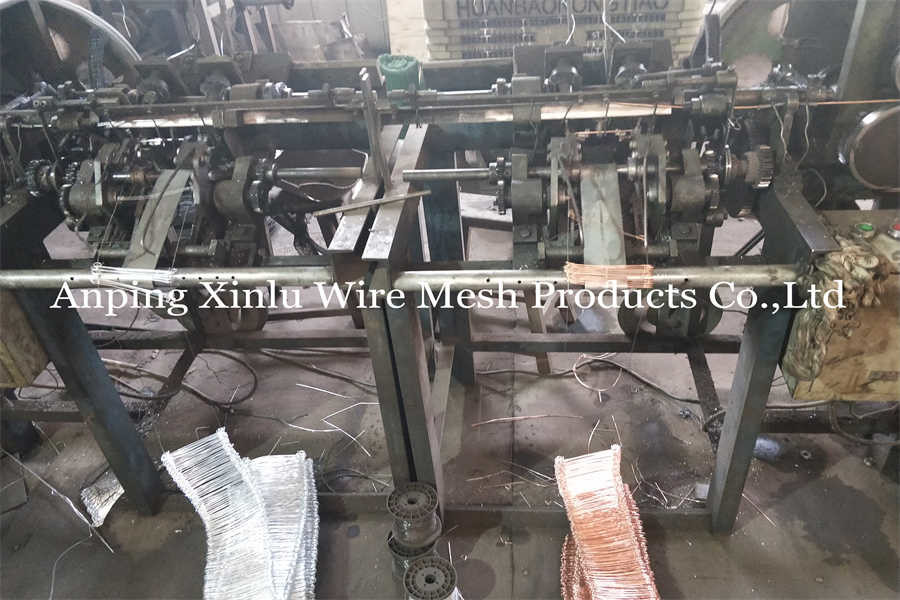 Twin Loop Rebar Galvanized Baling Wire Copper Coated Anti Rust Double Loop Bar Tie Wire