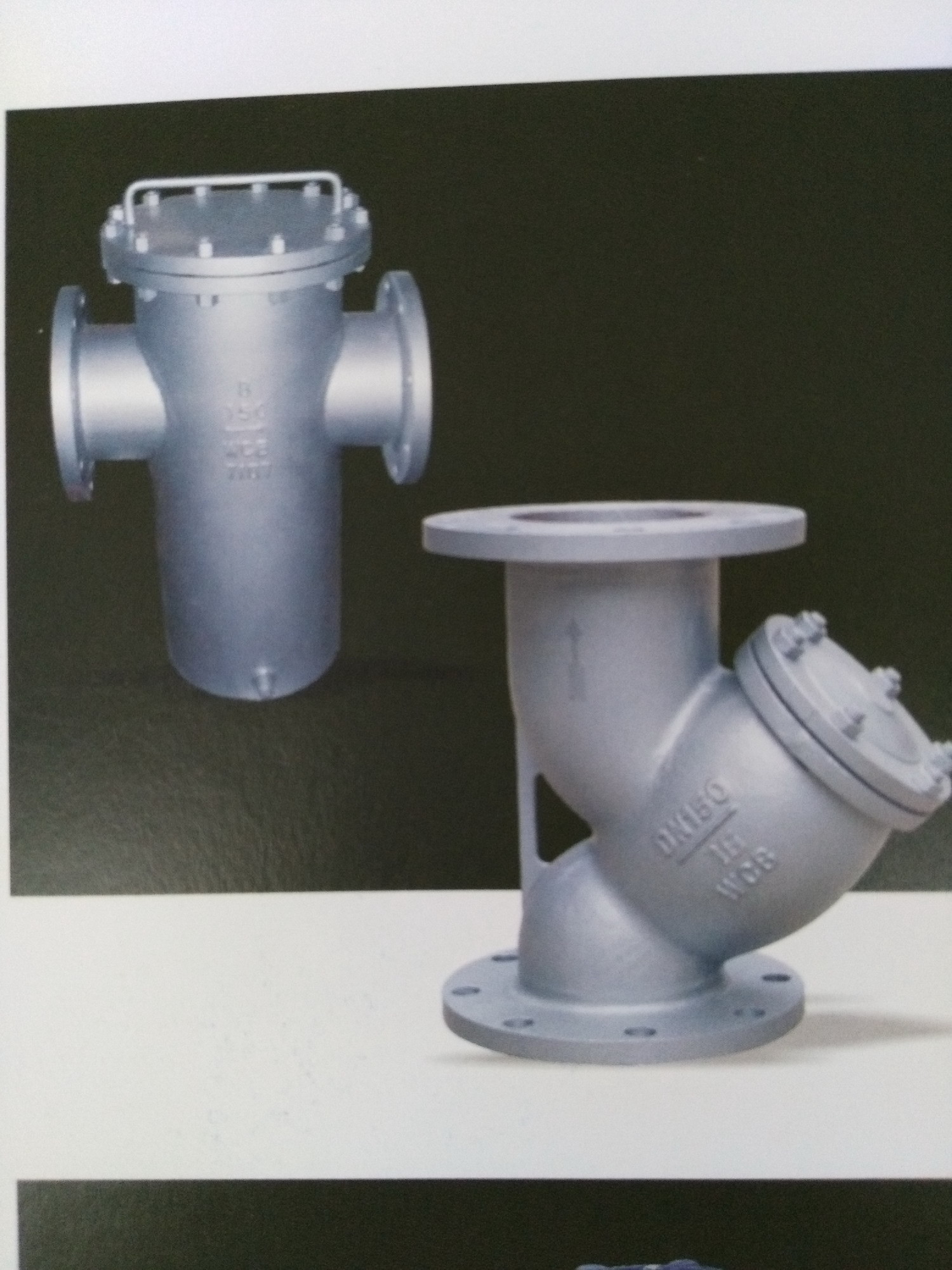 Low Temperature Resistant Material Y Type Basket Type Strainer