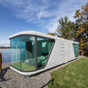 Quality Aluminum Hollow Tempered Glass Doors Windows Capsule House Balcony Quick Installation Long Lasting Design wholesale