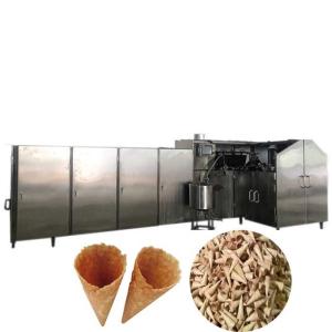 Quality Snack Food Factory Automatic Rolled Sugar Cone Making Machine wholesale