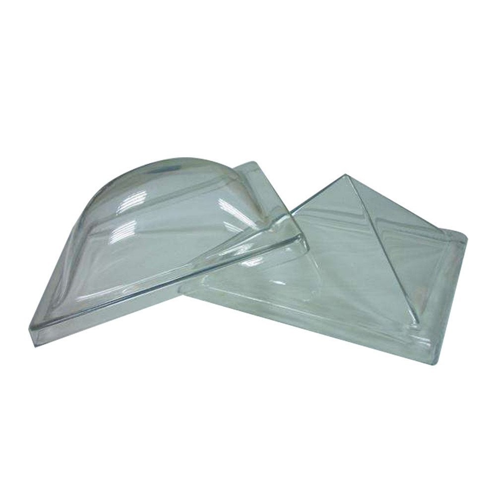 Building Plastic Roof Bubble Skylight , Coated Polycarbonate Skylight Roofing