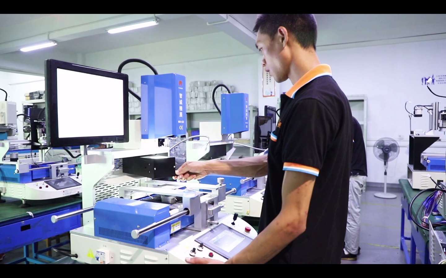 Hot Air Nozzle PS3 PS4 Automatic SMD Rework Station OEM Motherboard Repairing