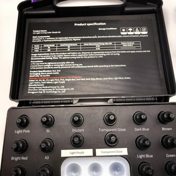 Dental Restoration Tooth Color Composite Color Kit High Strength Light Curing