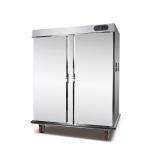 Mobile Large Commercial Food Warmer Cabinet With Wheels Stainless Steel