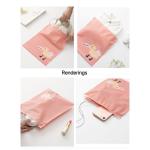 Cartoon Home Travel Custom Plastic Bags Cosmetic Waterproof Zipper Bag