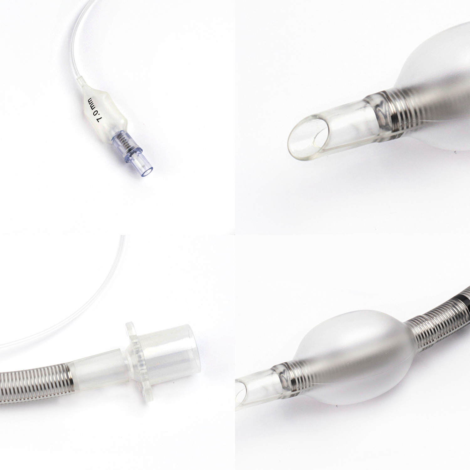 EO Sterilization Reinforced Endotracheal Tube For Hospotal