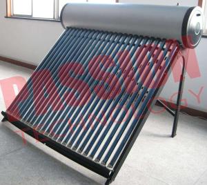 Quality Bathing Solar Hot Water Tubes Systems , Solar Roof Water Heater Non Pressure wholesale