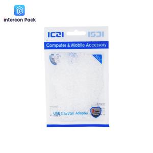 Quality Translucent Paper Plastic Composite Bag Digital Connection Line ODM wholesale