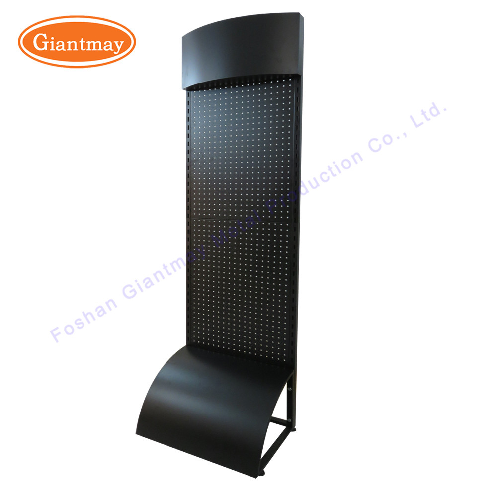 Best Sell Metal Peg Board Rack Unit Shelf Product Hanging Stands Display