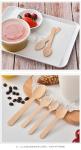140mm 160mm Birch Disposable Spoon Fork Knife Set Wooden Cutlery for Custom