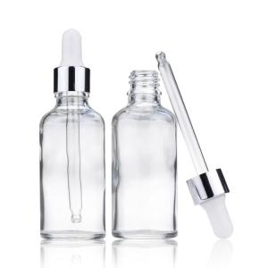 Quality 50ml Glass Dropper Bottles-Essential Oil Makeup Cosmetic Liquid Containers wholesale