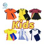 Breathable Kids Soccer Jerseys Quick Dry Fabric Weight 145gsm