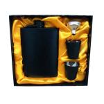 8oz Stainless Steel Whisky Hip Flask Gift Box Set Customized Logo