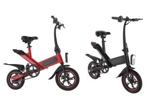 Quality Carbon Steel Electric Pedal Bike 350W Brushless Contour Engine 25KM/H High Efficiency wholesale