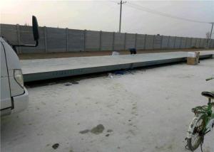 Quality 10mm Plate Thickness Pit Mounted Weighbridge , Mechanical Truck Scale Large Screen Display wholesale