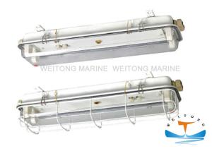 Quality 2x30W Pendant Outdoor Marine Lighting , Fluorescent Emergency Light JCY33-2 wholesale