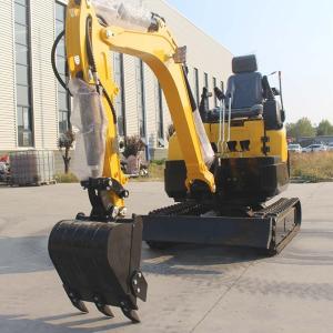 Quality Small Micro 1.7 Ton Mini Excavator Euro 5 Hydraulic Crawler For Pouring wholesale