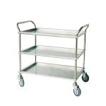 High Durability Custom Metal Products , Stainless Steel Hospital Medical Trolley